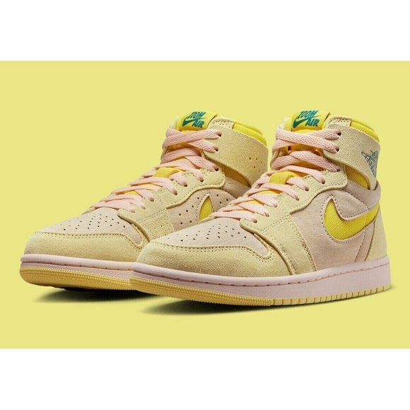 Air Jordan 1 Zoom CMFT 2 Women's Shoes Citron Tint-Dynamic Yellow DV1305-800 s:5